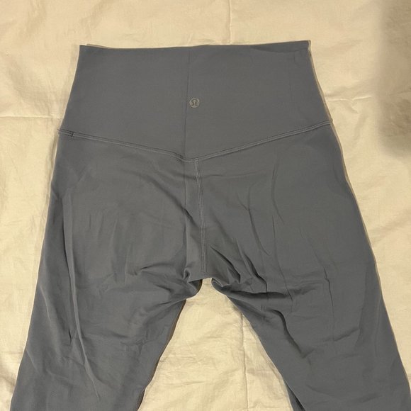 Lululemon Align Crop 23" Light Blue Chambray - Picture 7 of 7